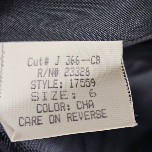 Womens 6 Fall Winter Warm Casual Hooded Dark Gray Black Peacoat Kristen Blake - Picture 8 of 16